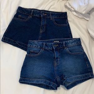 Super cute high waisted jean shorts